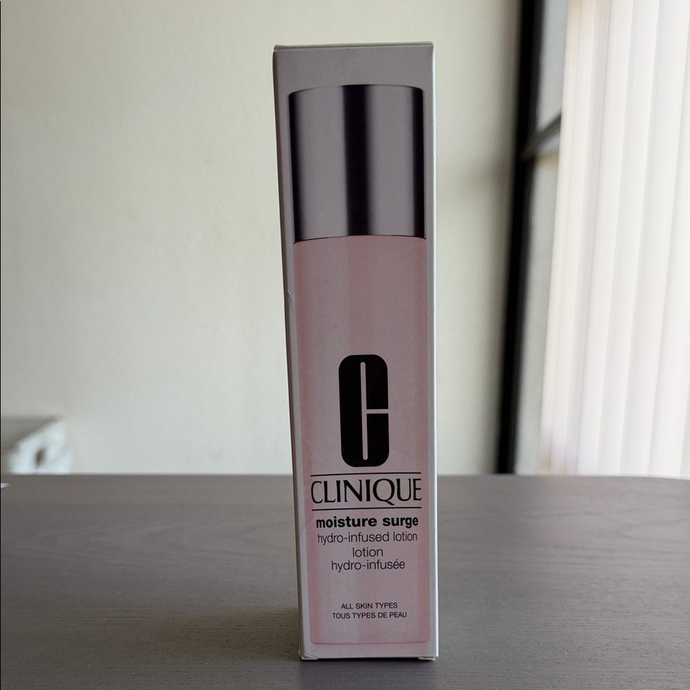 New Clinique Moisture Surge Hydro-Infused Lotion - Pink